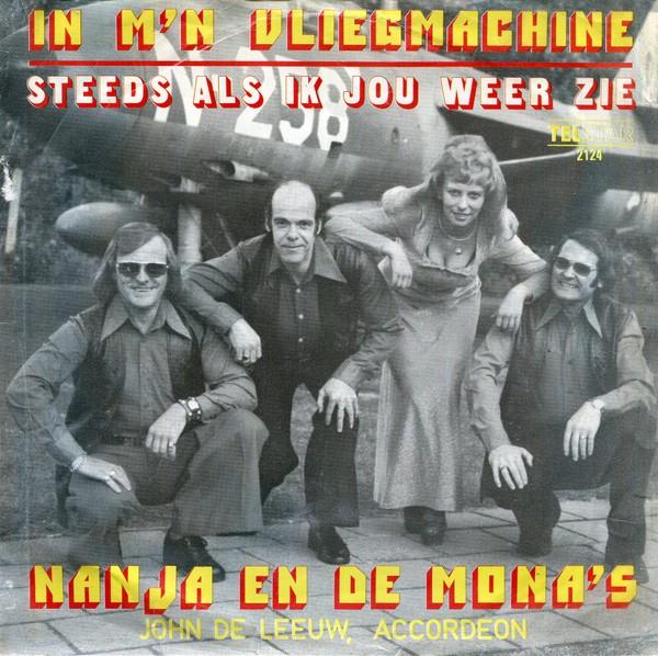 Vinylsingles nanja, jack en de mona's gezocht, Ophalen of Verzenden, Zo goed als nieuw, Overige formaten, Levenslied of Smartlap