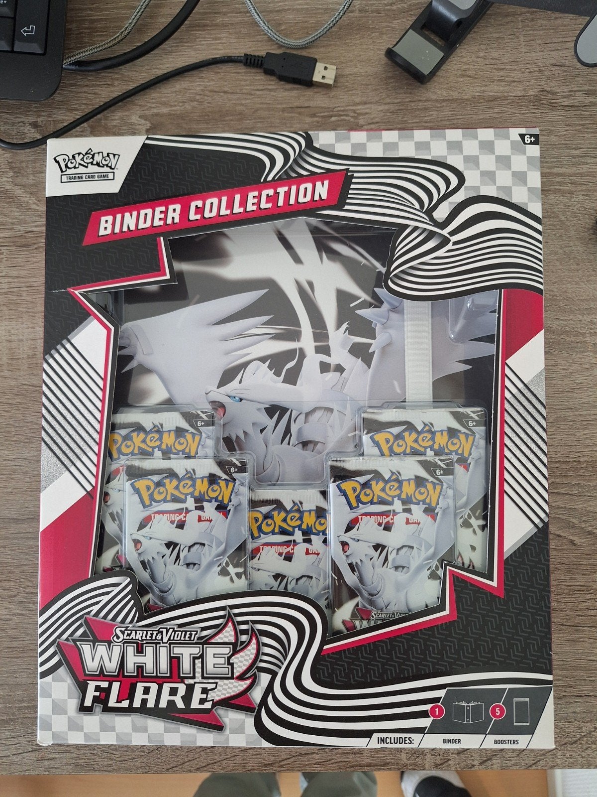Pokémon White Flare Binder Collectie, Ophalen, Zo goed als nieuw, Overige typen