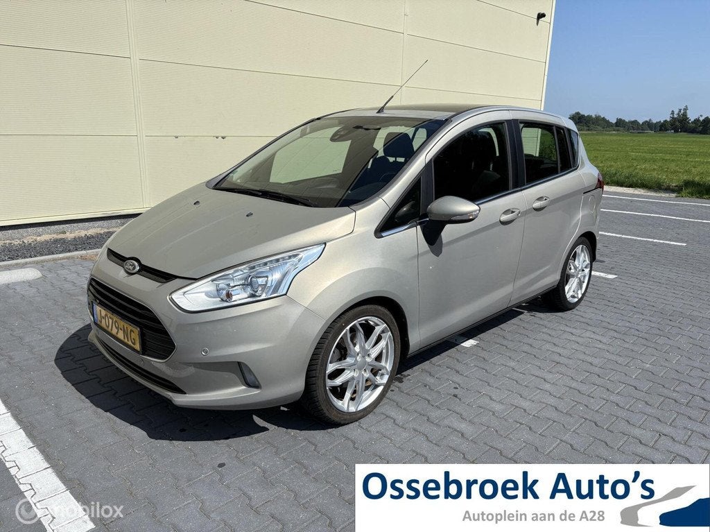Ford B-Max 1.0 EcoBoost Titanium, Auto's, Ford, Voorwielaandrijving, Euro 5, 125 pk, Gebruikt