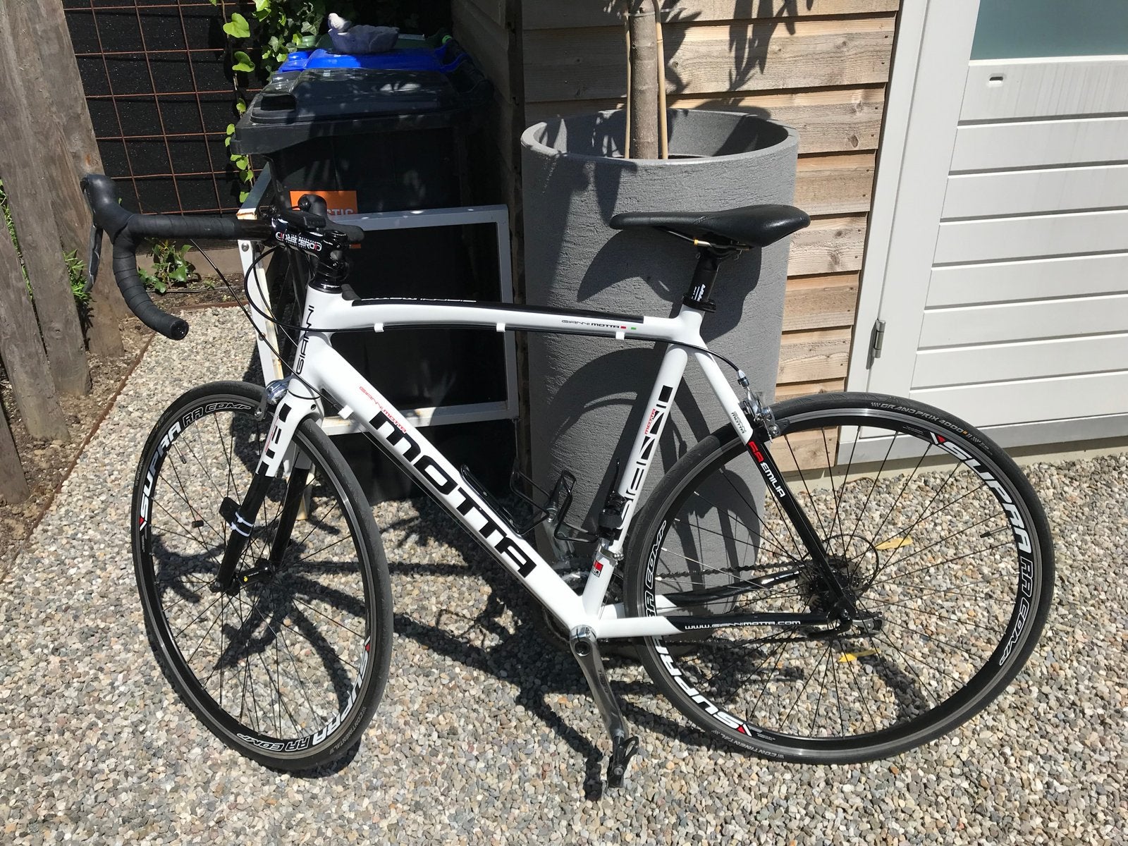 Gianni Motta racefiets, Fietsen en Brommers, Fietsen | Racefietsen, 28 inch, Aluminium, Zo goed als nieuw, Meer dan 20 versnellingen