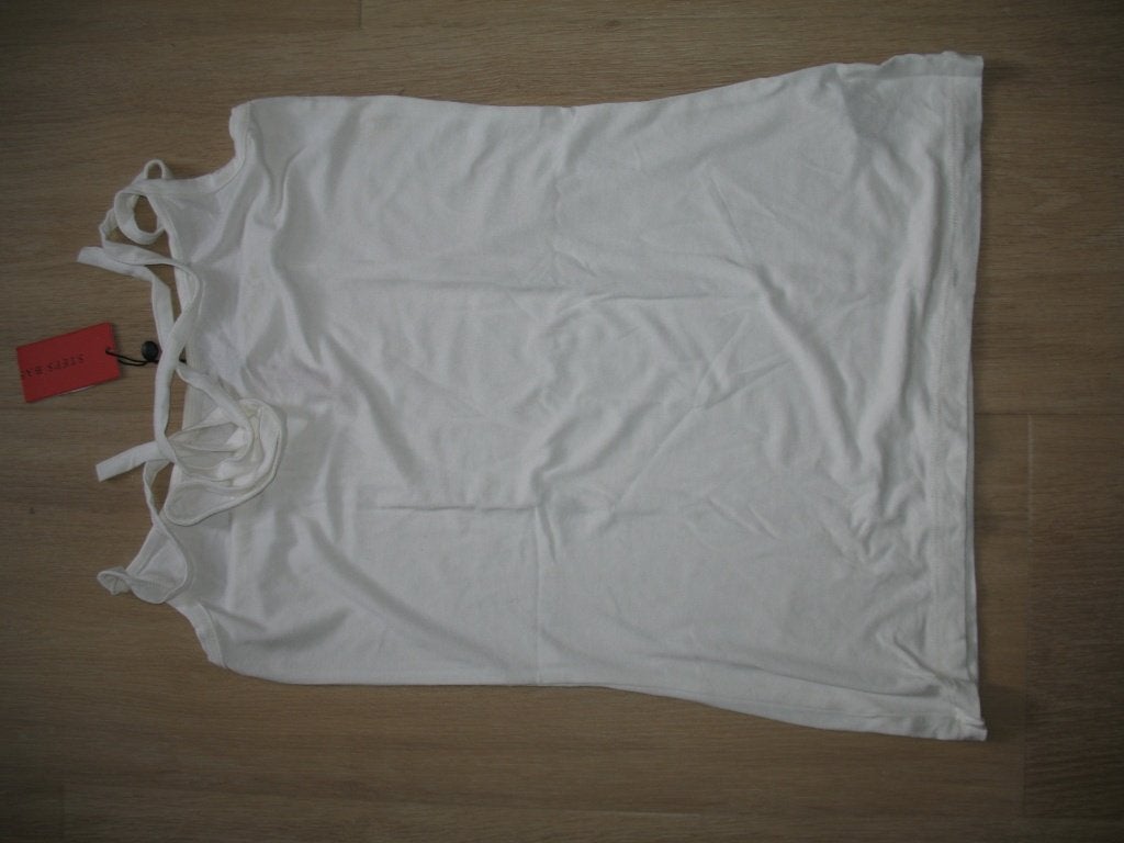 Steps Basic Halter Top Elka Licht Roomkleur Mt. S Vintage, Kleding | Dames, Tops, Nieuw, Ophalen of Verzenden, Steps, Maat 36 (S)