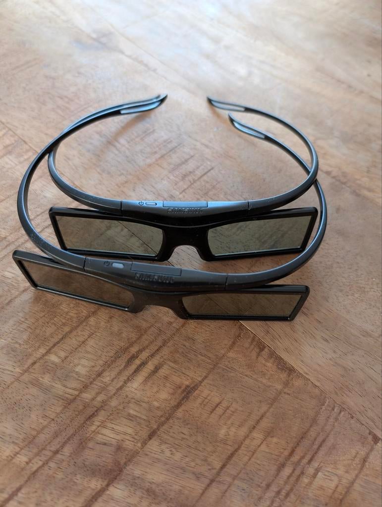 Samsung 3D brillen (2 stuks) - Actief 3D kijken, Ophalen of Verzenden, Gebruikt