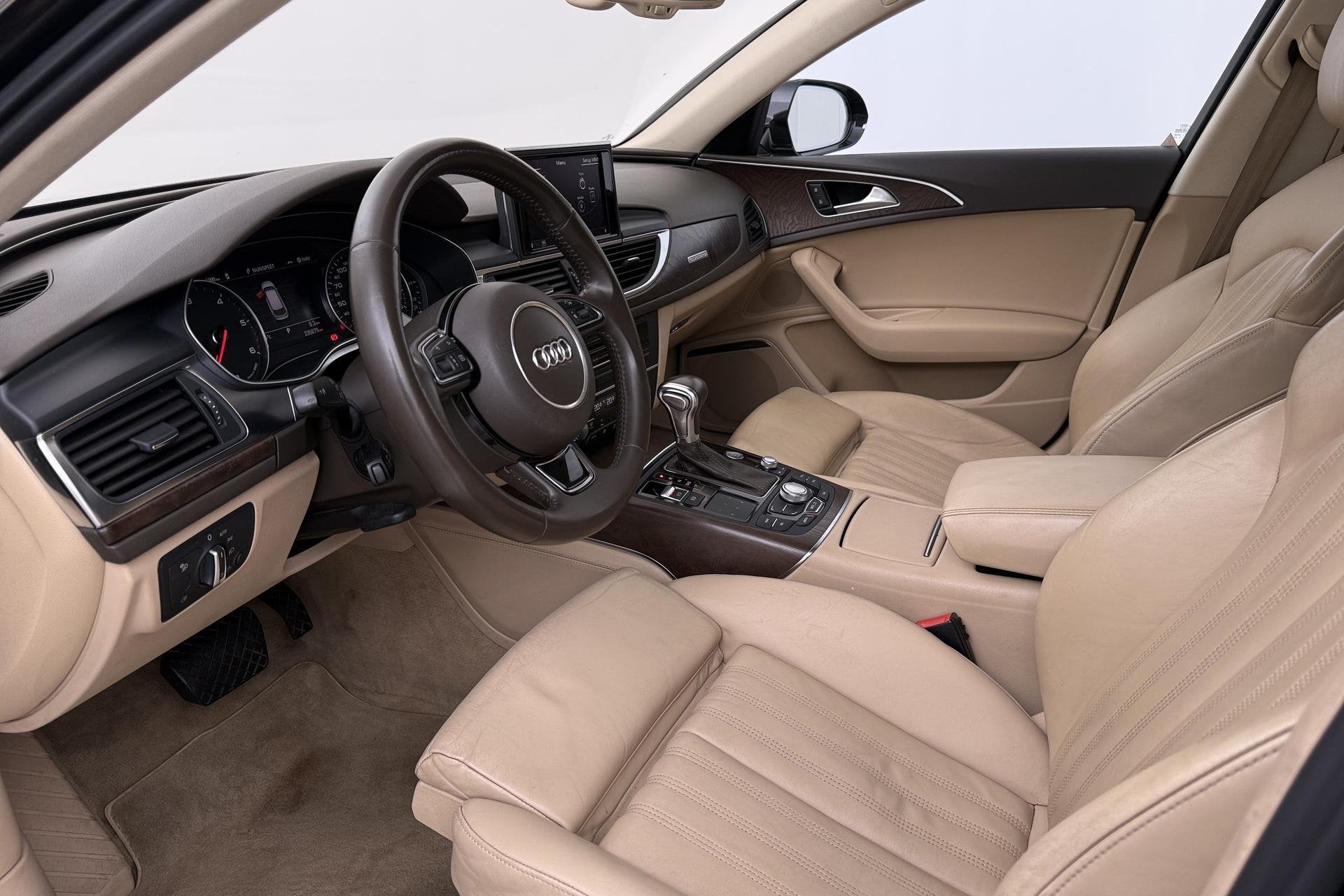 Audi A6 Avant 3.0 TDI BiT quattro Pro Line Plus | Luchtverin, Auto's, Audi, Automaat, Euro 5, Gebruikt, Beige