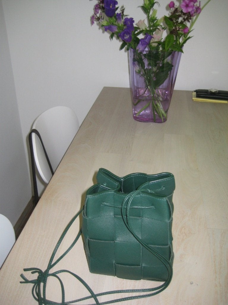 Bottega Veneta, Sieraden, Tassen en Uiterlijk, Tassen | Damestassen, Nieuw, Schoudertasje, Groen, Ophalen of Verzenden
