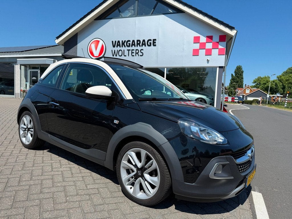 Opel ADAM 1.0 Turbo Rocks Online Edition RIJKLAARPRIJS! ELEC, Auto's, Voorwielaandrijving, 12 maanden, 1041 kg, 4 stoelen