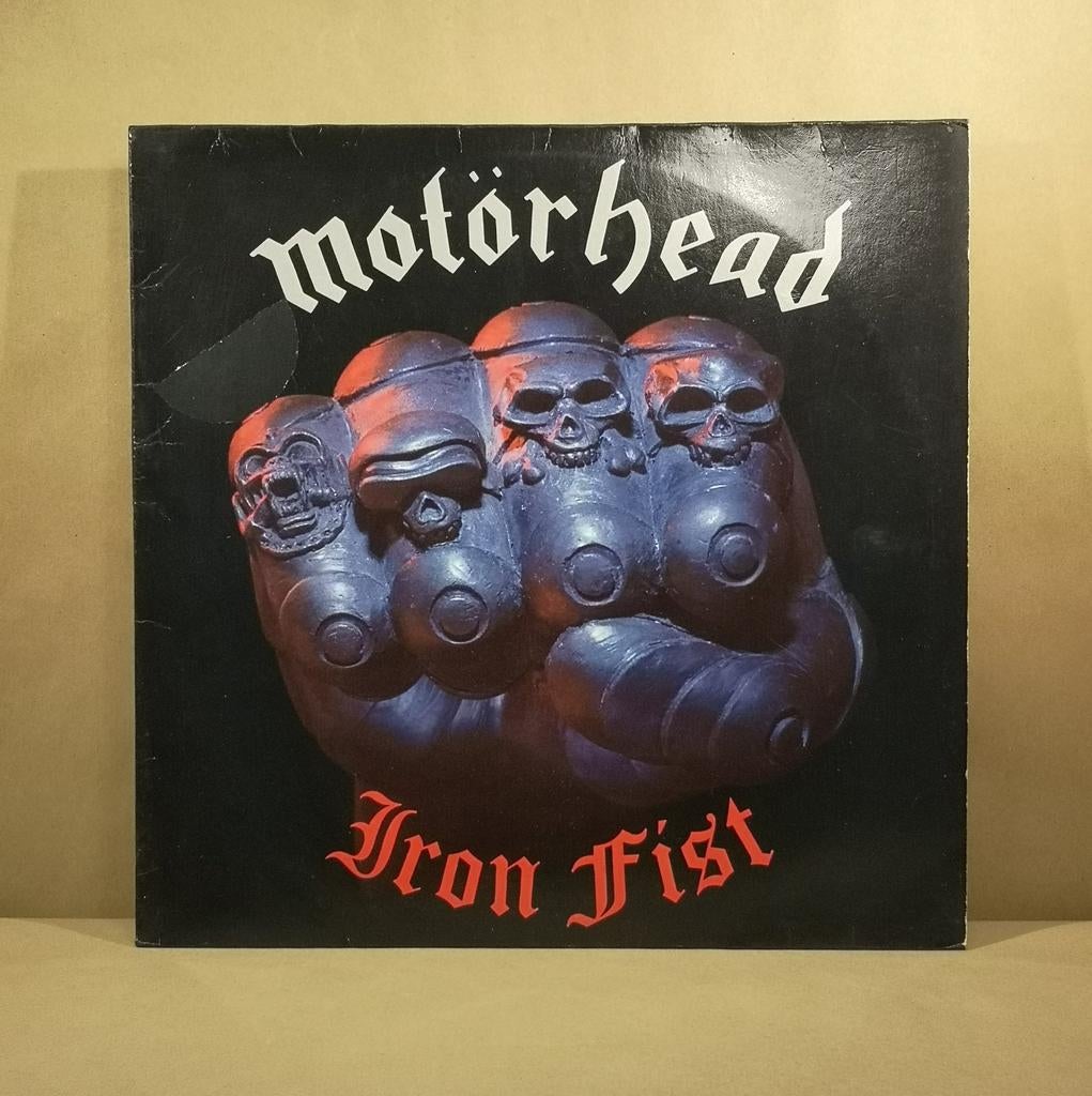 Motörhead - Iron Fist LP Vinyl VG+/VG+ very close to Mint, Ophalen of Verzenden