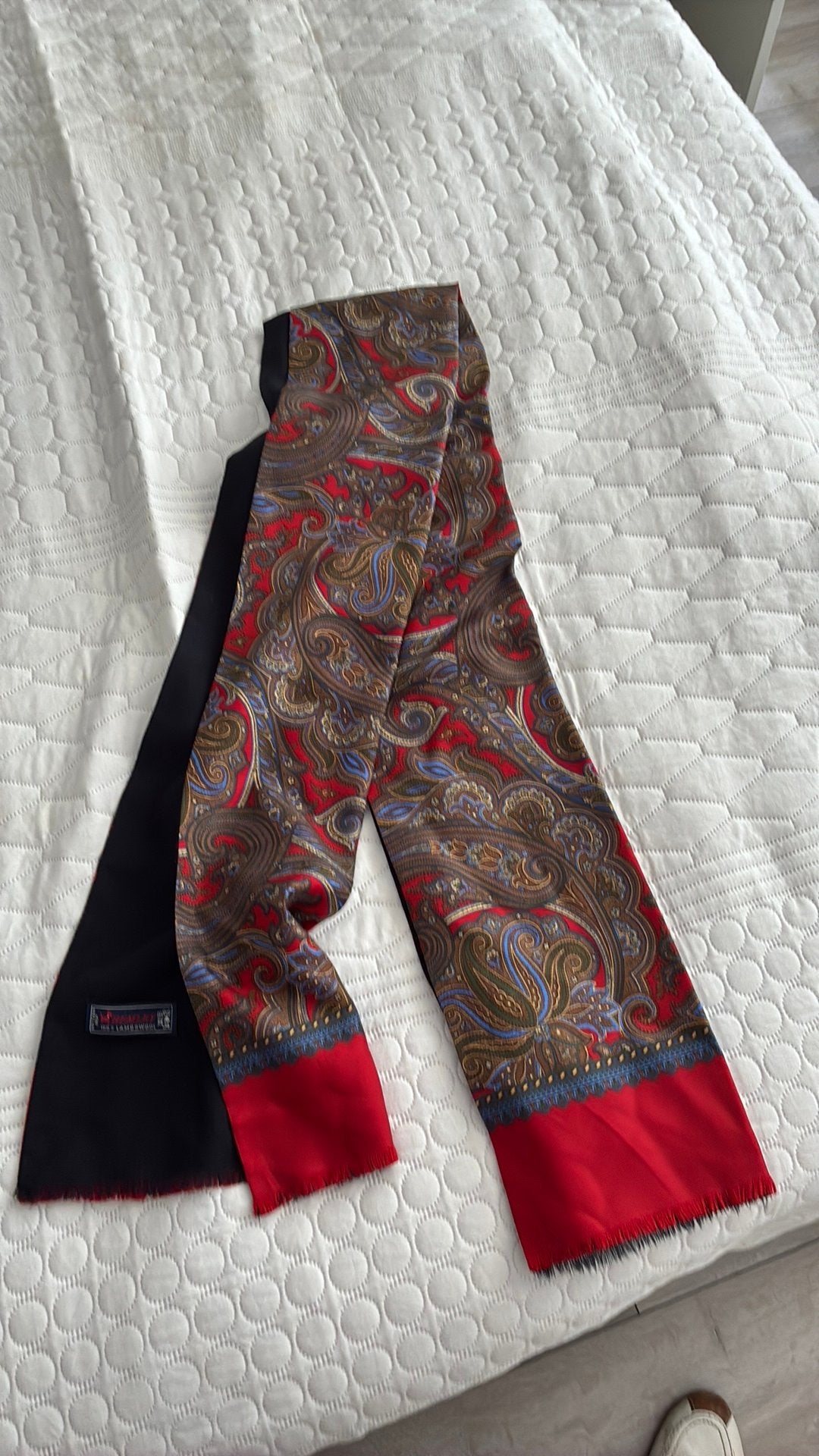 Lamswollen heren sjaal Hemley 160 cm, Kleding | Heren, Ophalen of Verzenden, Zo goed als nieuw, Overige maten, Sjaal