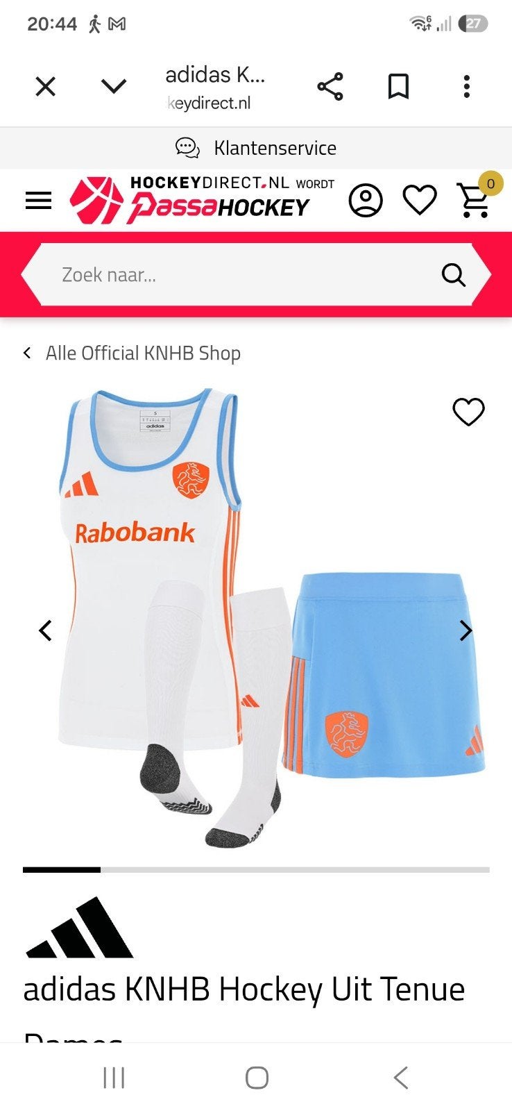 Gevraagd Nederland dames hockey rokje uit, mt176/XS/S, Sport en Fitness, Ophalen of Verzenden