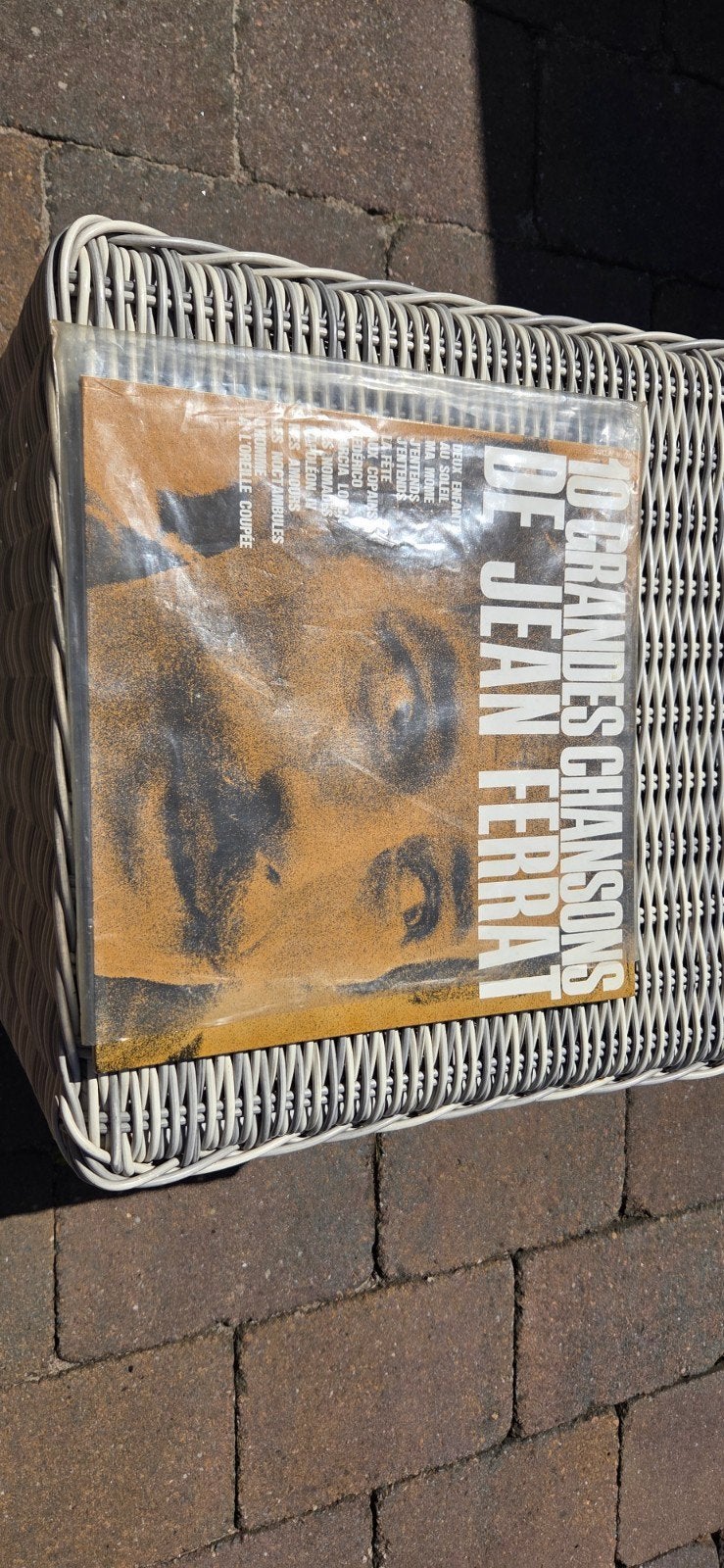 Nette verzamelalbum van Jean Ferrat, Ophalen, LP