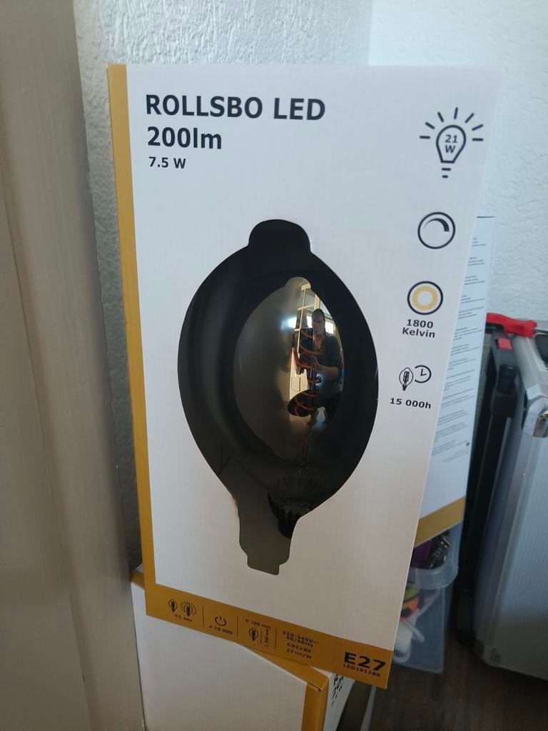 4 stuks Rollsbo LED, Ophalen, Nieuw, Metaal of Aluminium, Led