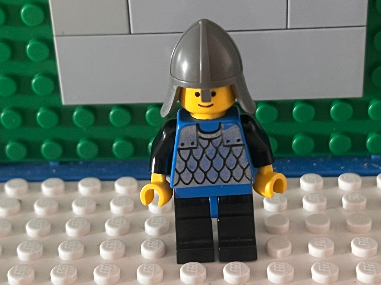 Lego castle black knights ridder minifiguur, Ophalen of Verzenden, Zo goed als nieuw