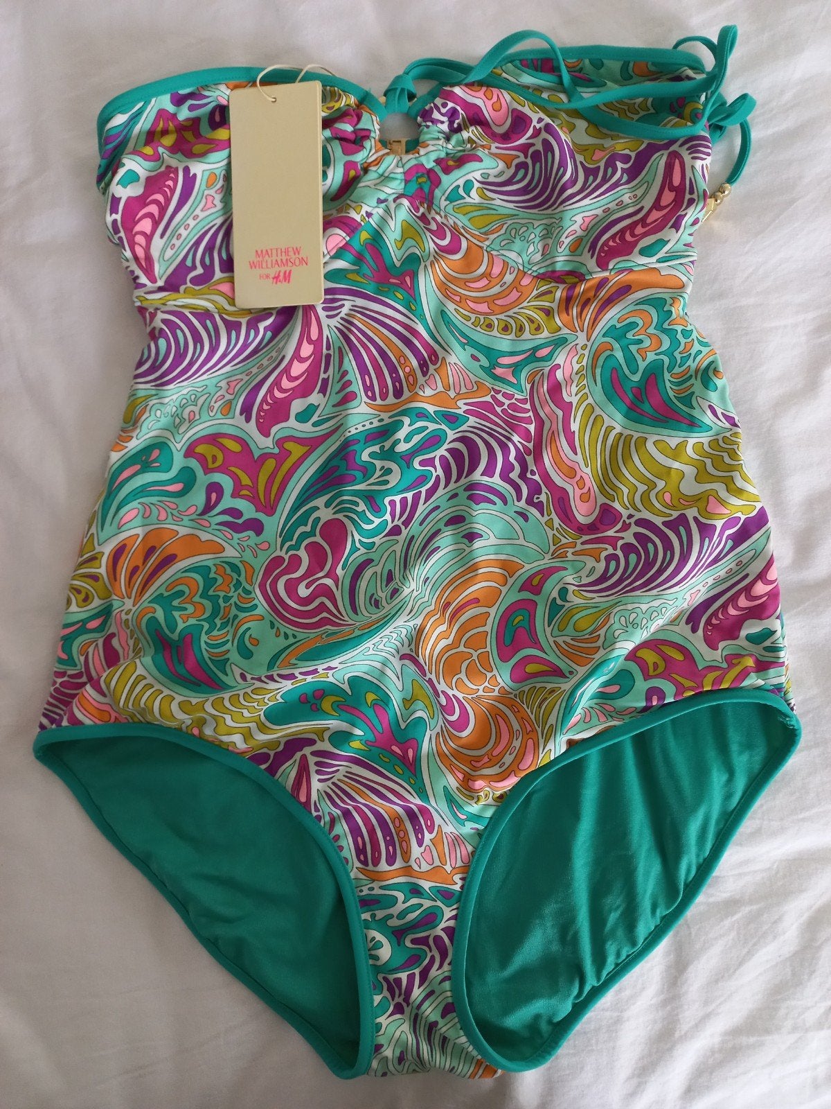 nieuw badpak Matthew Williamson H&M, mt 42, limited edition, Ophalen of Verzenden, Nieuw, Badpak