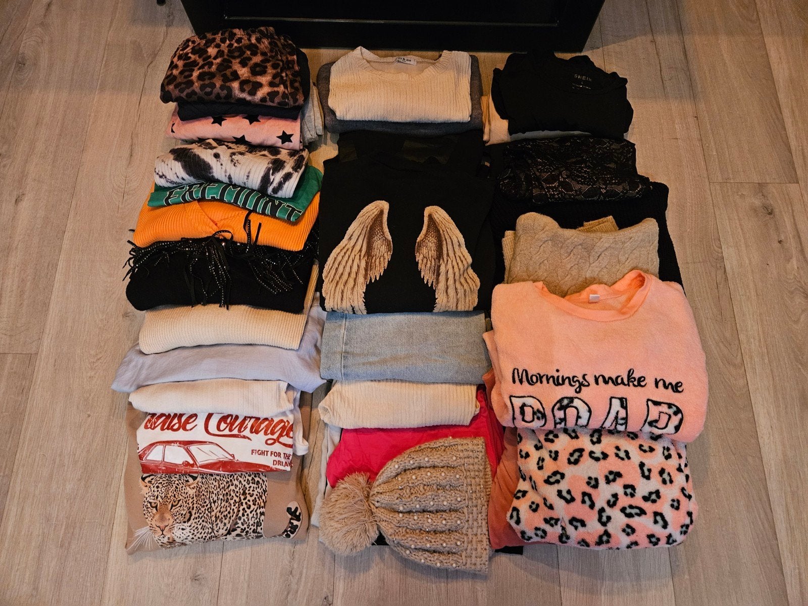 Grote kledingbundel dameskleding, diverse stijlen, Diverse merken, Ophalen, Gedragen