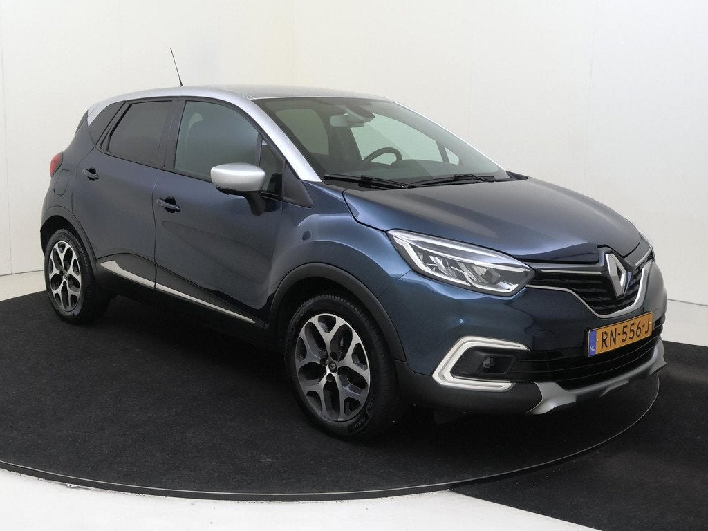 Renault Captur 0.9 TCe Intens | Apple Carplay/Android | crui, Auto's, Renault, Stof, Gebruikt, Euro 6, Blauw