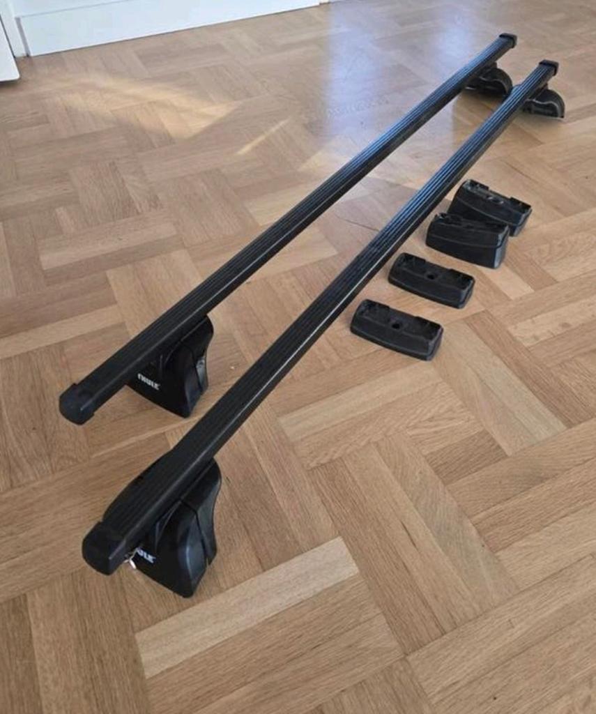 Thule dakdragers (rapid system 753) en kit 3066, Auto diversen, Dakdragers, Ophalen
