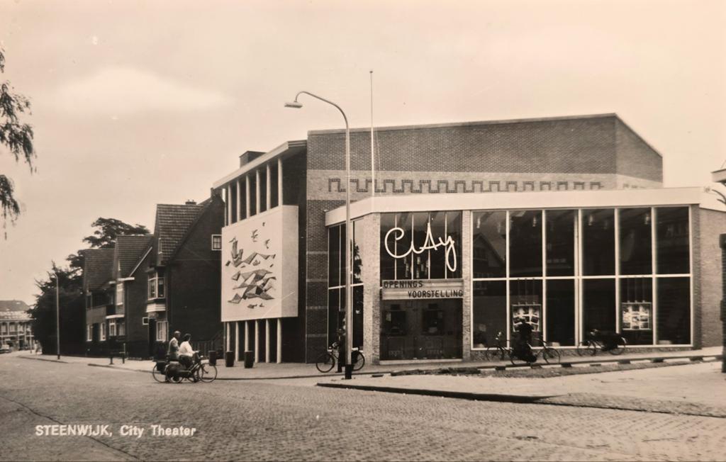 Ansichtkaart Steenwijk, City Bioscoop., Ophalen of Verzenden, 1960 tot 1980, Ongelopen, Overijssel