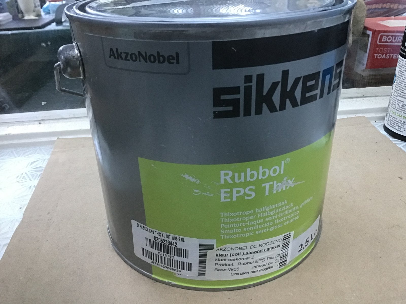 Sikkens THIX rubbol EPS, Ophalen, Nieuw, Beige