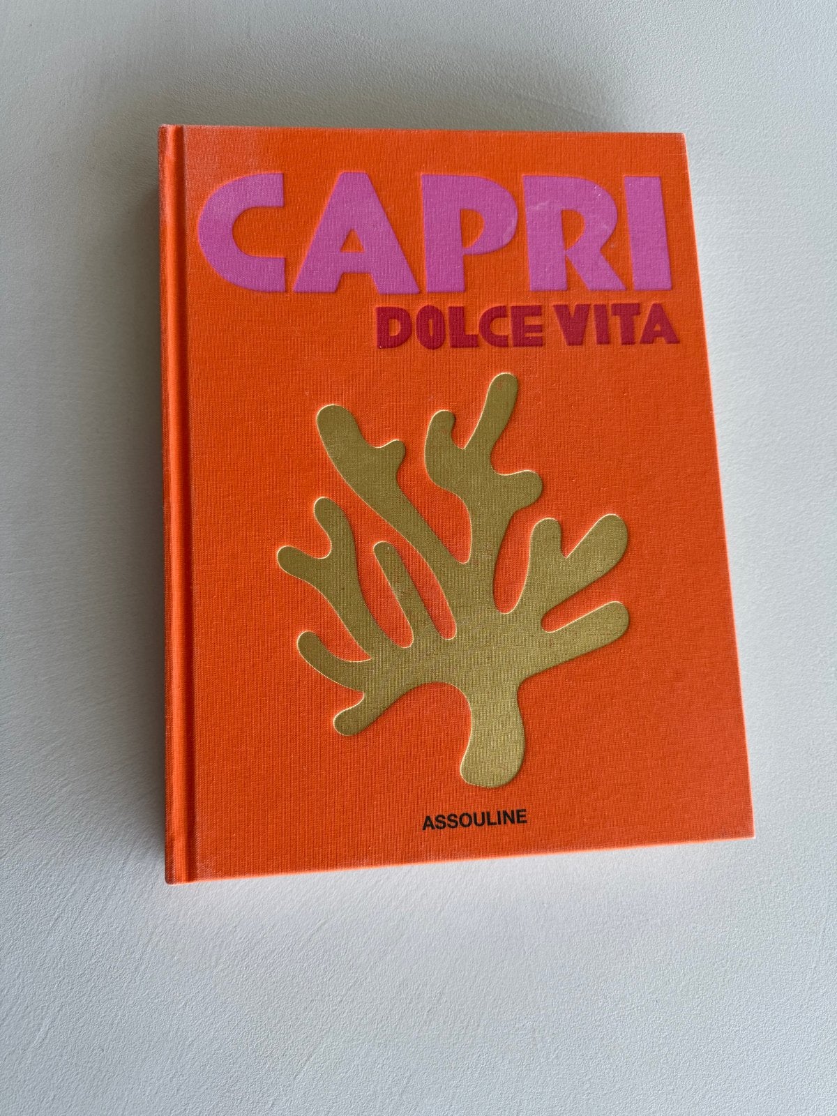 Assouline Koffietafelboek Capri Dolce Vita, Ophalen, Zo goed als nieuw, Europa overig