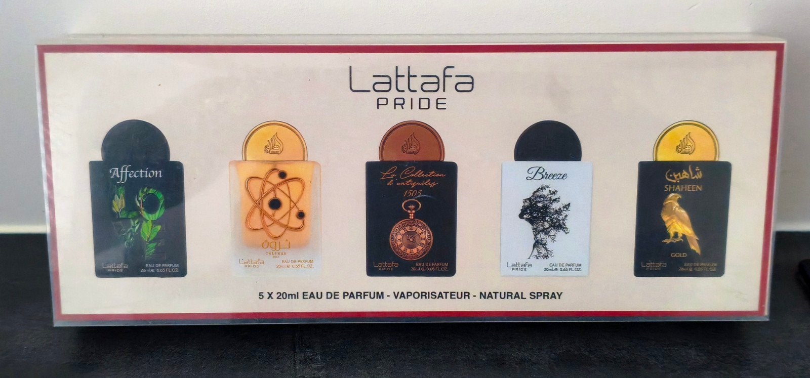 Lattafa Pride Giftset No.1 - 5 Unisex Parfums (5x20ml), Ophalen of Verzenden, Nieuw