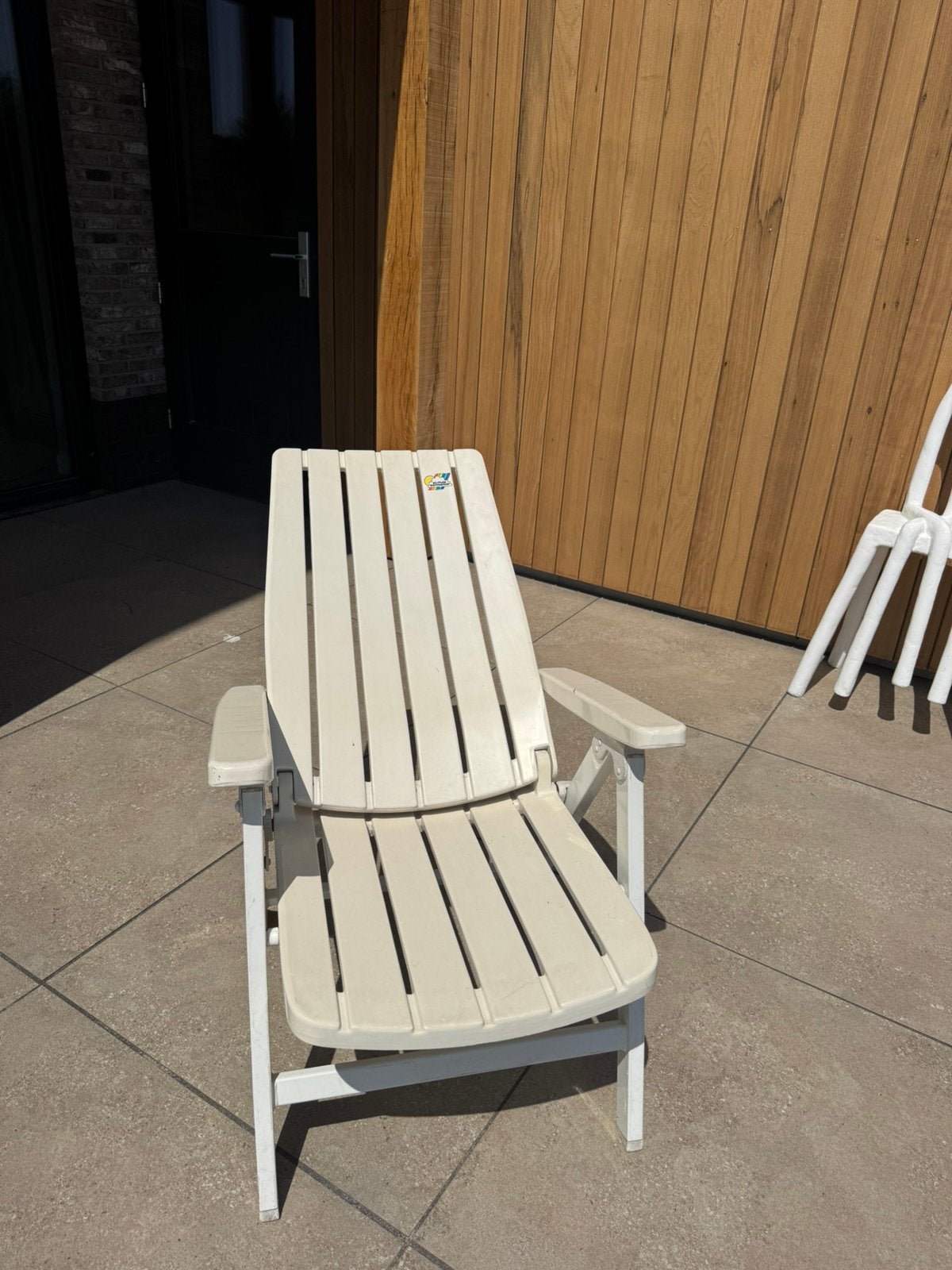 Tuinstoel kettler verstelbaar, Tuin en Terras, Ophalen, Gebruikt, Kunststof, Verstelbaar