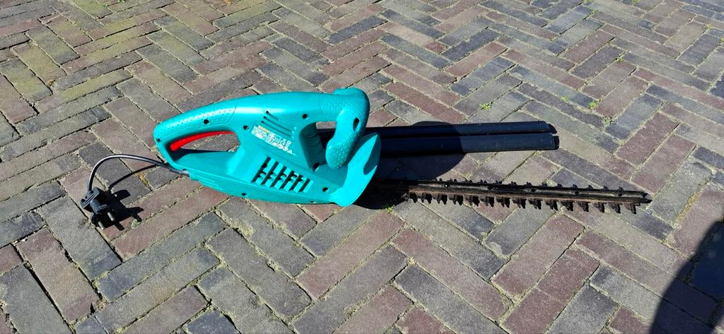Bosch AHS 450-16 elektrische heggenschaar, Ophalen of Verzenden, Gebruikt, Elektrisch, Bosch