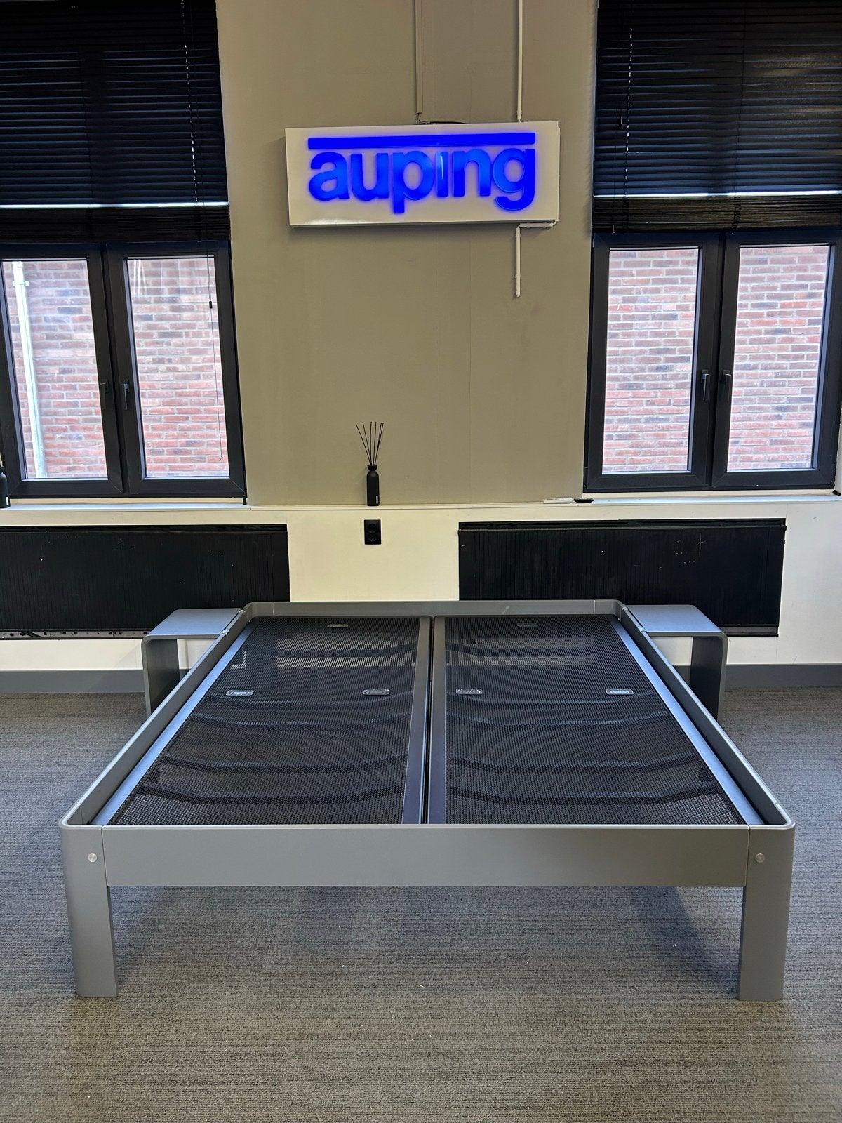 Refurbished Auping auronde 2000  180x210, 210 cm, Tweepersoons, Ophalen of Verzenden, Zo goed als nieuw