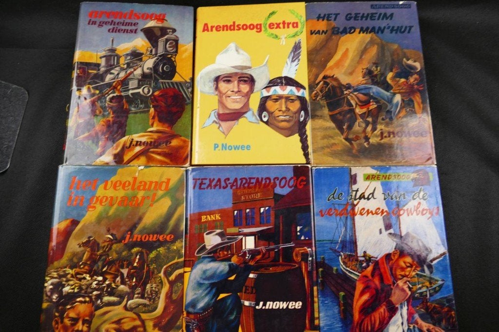 6 x Arendsoog (nr 13 tm 23 + Extra Arendsoog), Boeken, Ophalen of Verzenden, Gelezen, J. Nowee, Fictie
