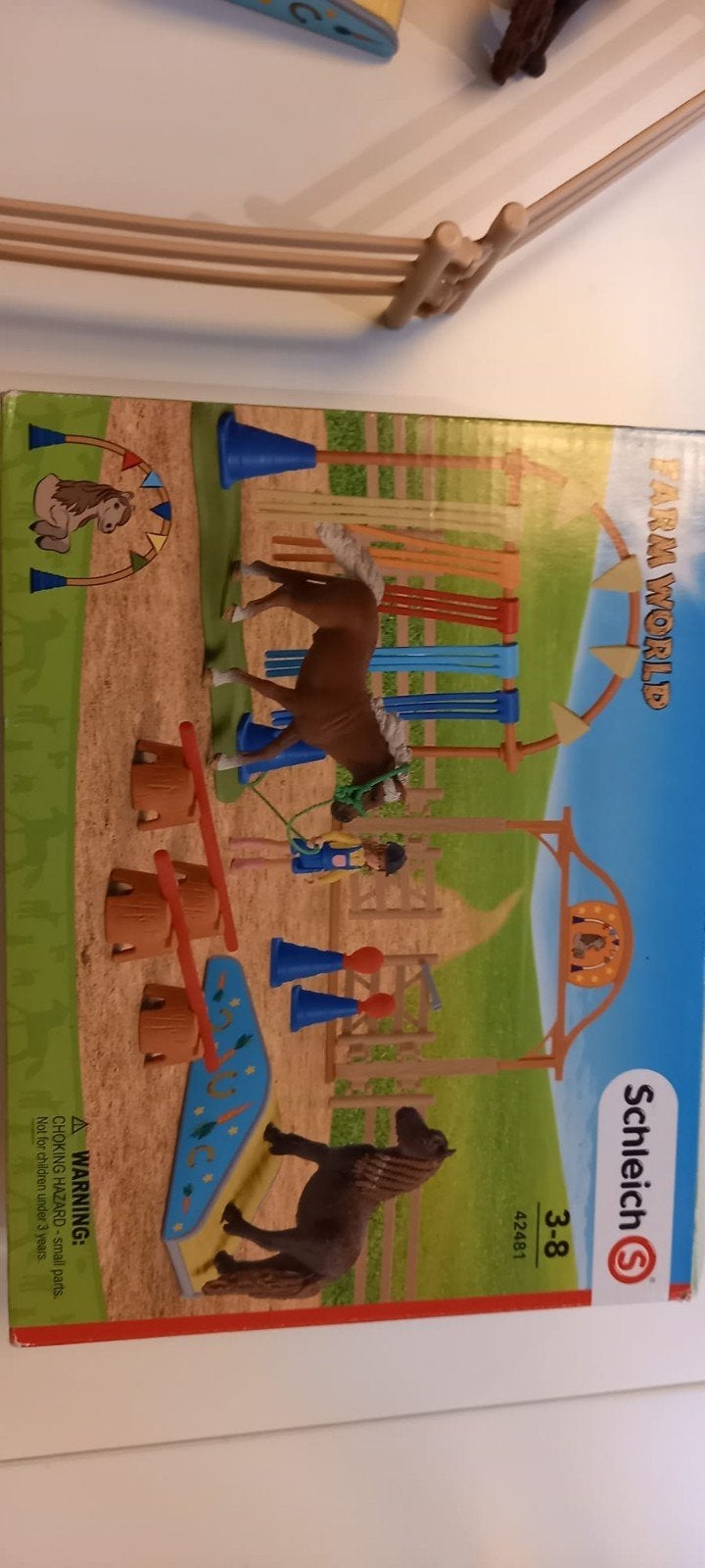 Schleich Paarden trainingskamp (42481), Ophalen, Zo goed als nieuw, Jongen of Meisje