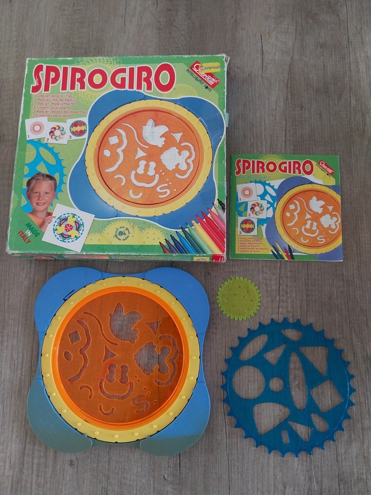 Spirogiro spirograph spirograaf, Hobby en Vrije tijd, Tekenen, Ophalen of Verzenden, Zo goed als nieuw