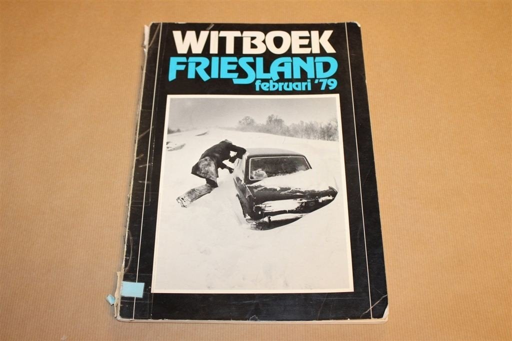 Witboek Friesland 1979 — Fotoboek Winter, Ophalen of Verzenden, Gelezen