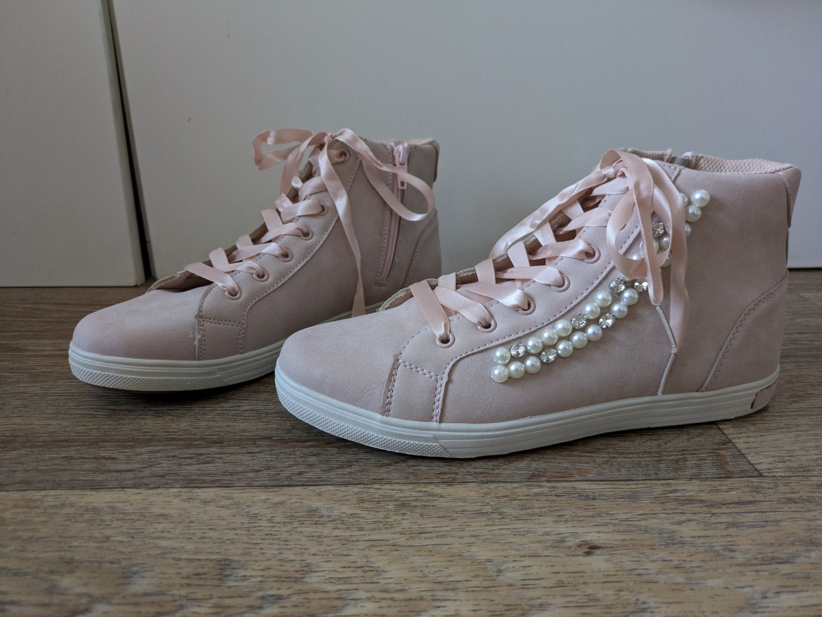 Roze schoenen van Trend One maat 39 (Nooit gedragen!), Ophalen, Roze, Trend One, Zo goed als nieuw