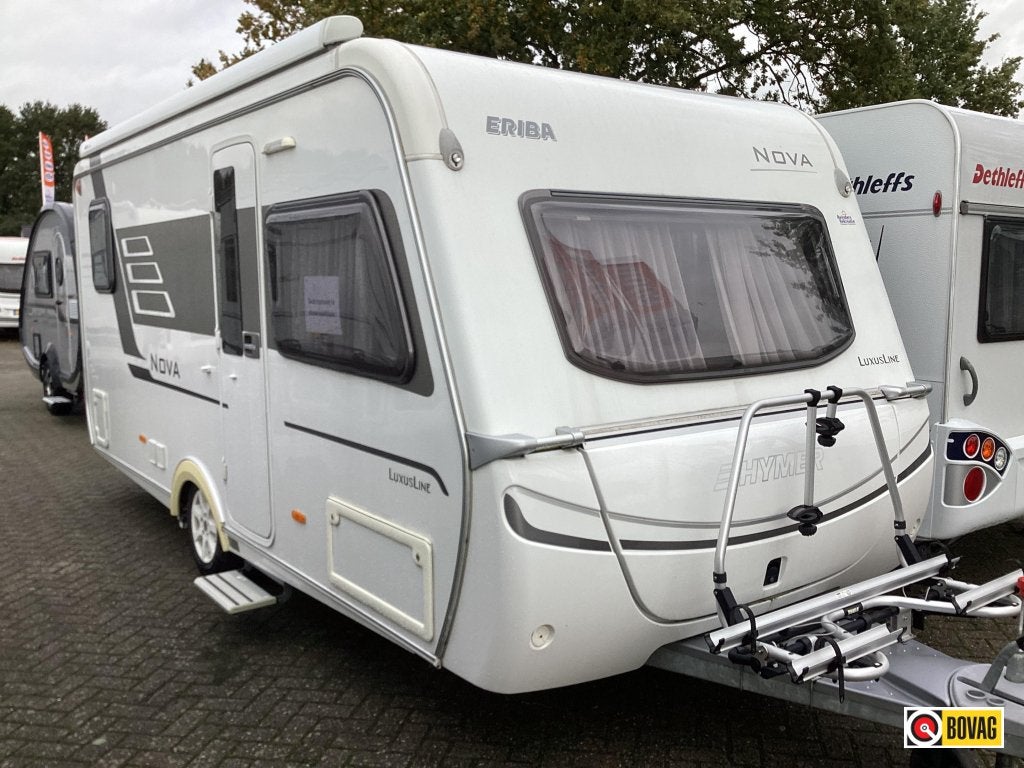 Eriba Nova Luxus Line 465 Mover/ cassete luifel, Fietsenrek, Rondzit, Bedrijf, Overige typen
