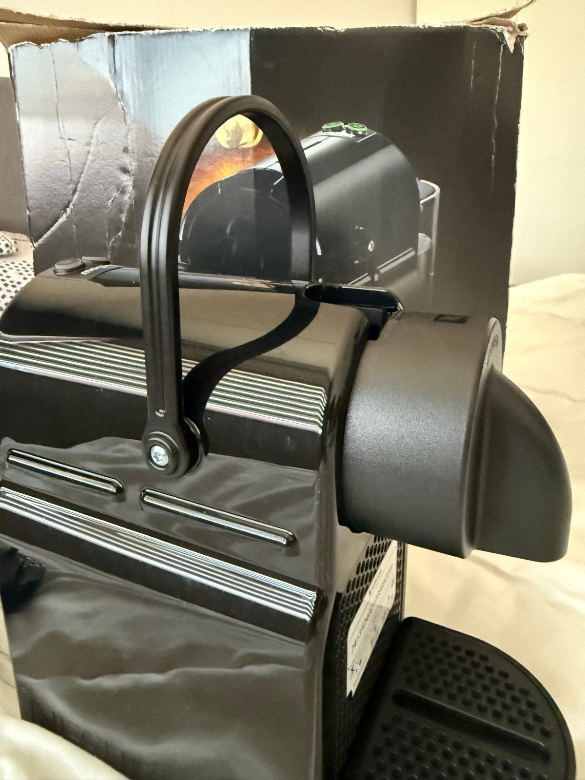 Nespresso Inissia Magimix - Zwart koffiezetapparaat, Ophalen, Espresso apparaat, Zo goed als nieuw, 1 kopje