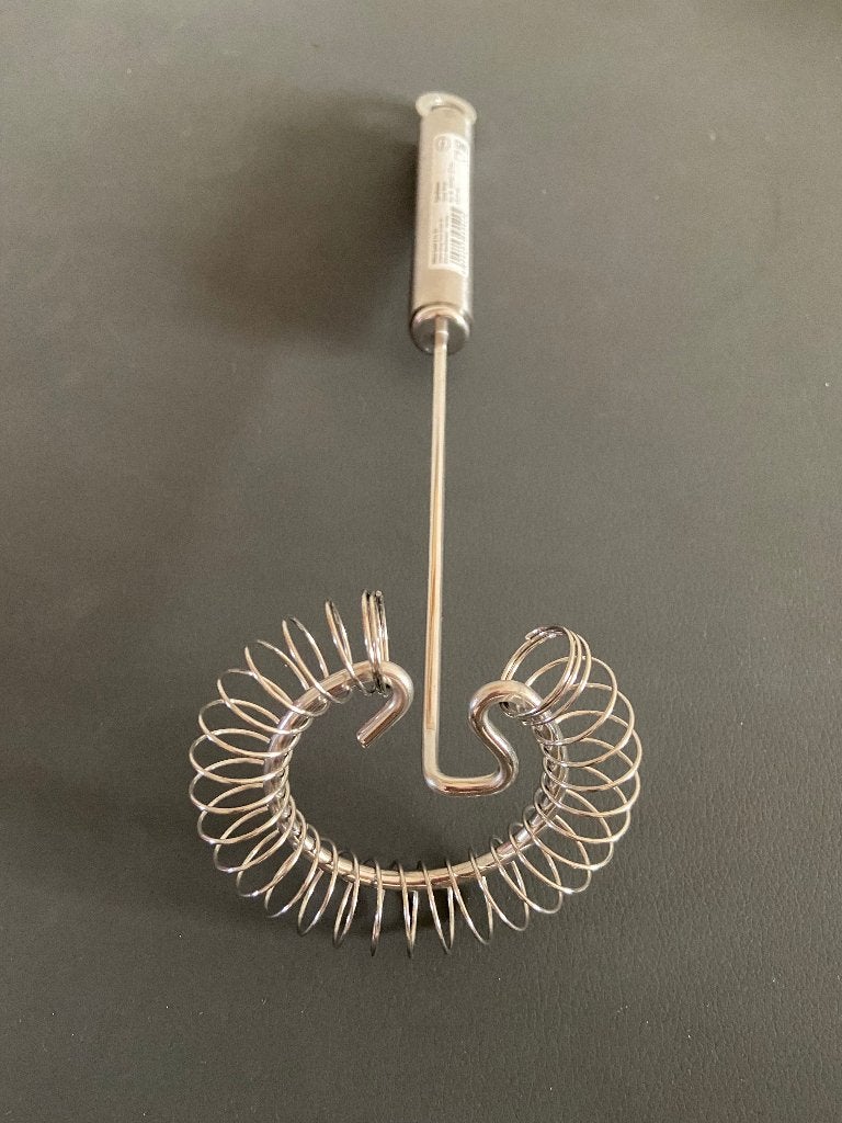 Rösle spiraalgarde 27 cm rvs glans per stuk, Ophalen of Verzenden, Nieuw, Metaal