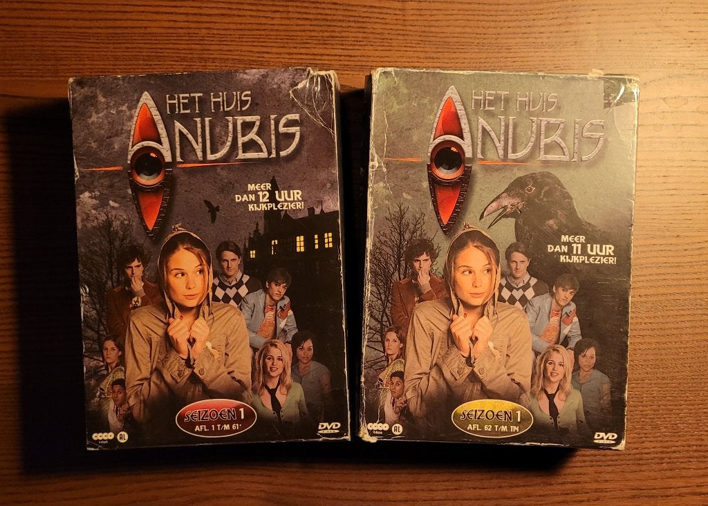 Het Huis Anubis: Seizoen 1 (afl. 1-114) in DVD box, Cd's en Dvd's, Seizoen 1, Gebruikt, Inclusief DVD, Drama