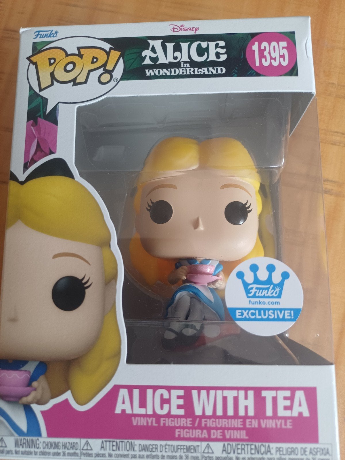 Funko Pop! Disney: Alice in Wonderland  Alice with Tea #1395, Ophalen of Verzenden, Nieuw