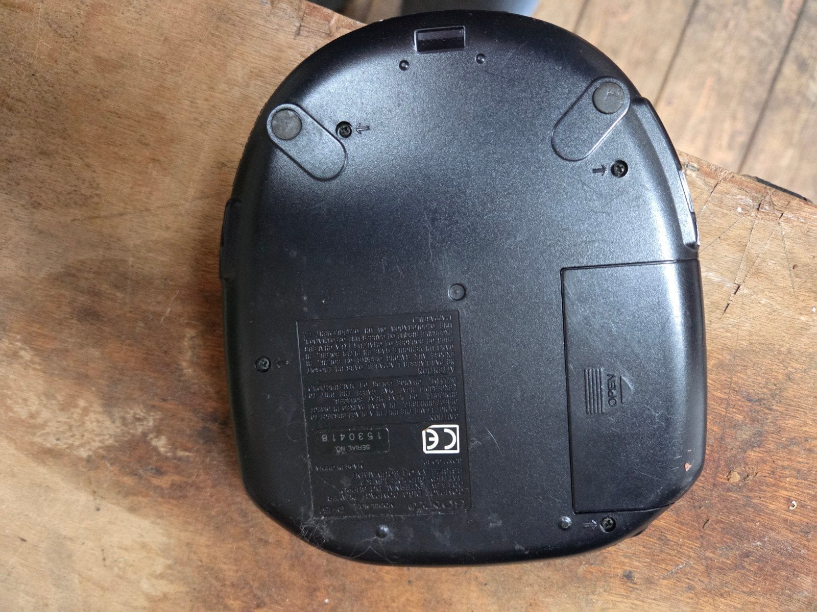 Sony Discman D-151 Draagbare CD-speler, Ophalen of Verzenden, Discman