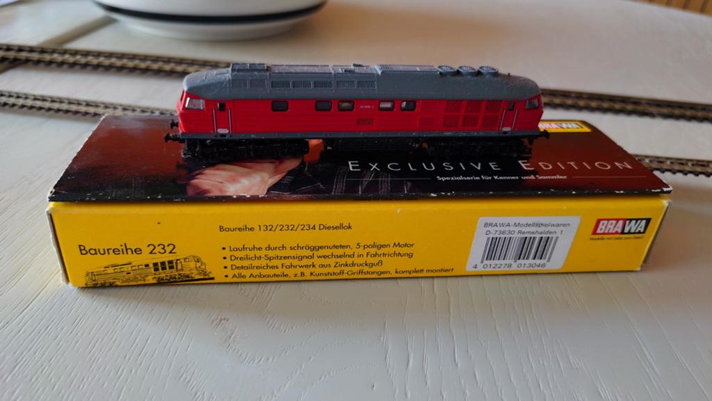 Brawa Ludmilla 1304, Hobby en Vrije tijd, Modeltreinen | N-Spoor, Ophalen of Verzenden, Gelijkstroom, Locomotief, Overige merken
