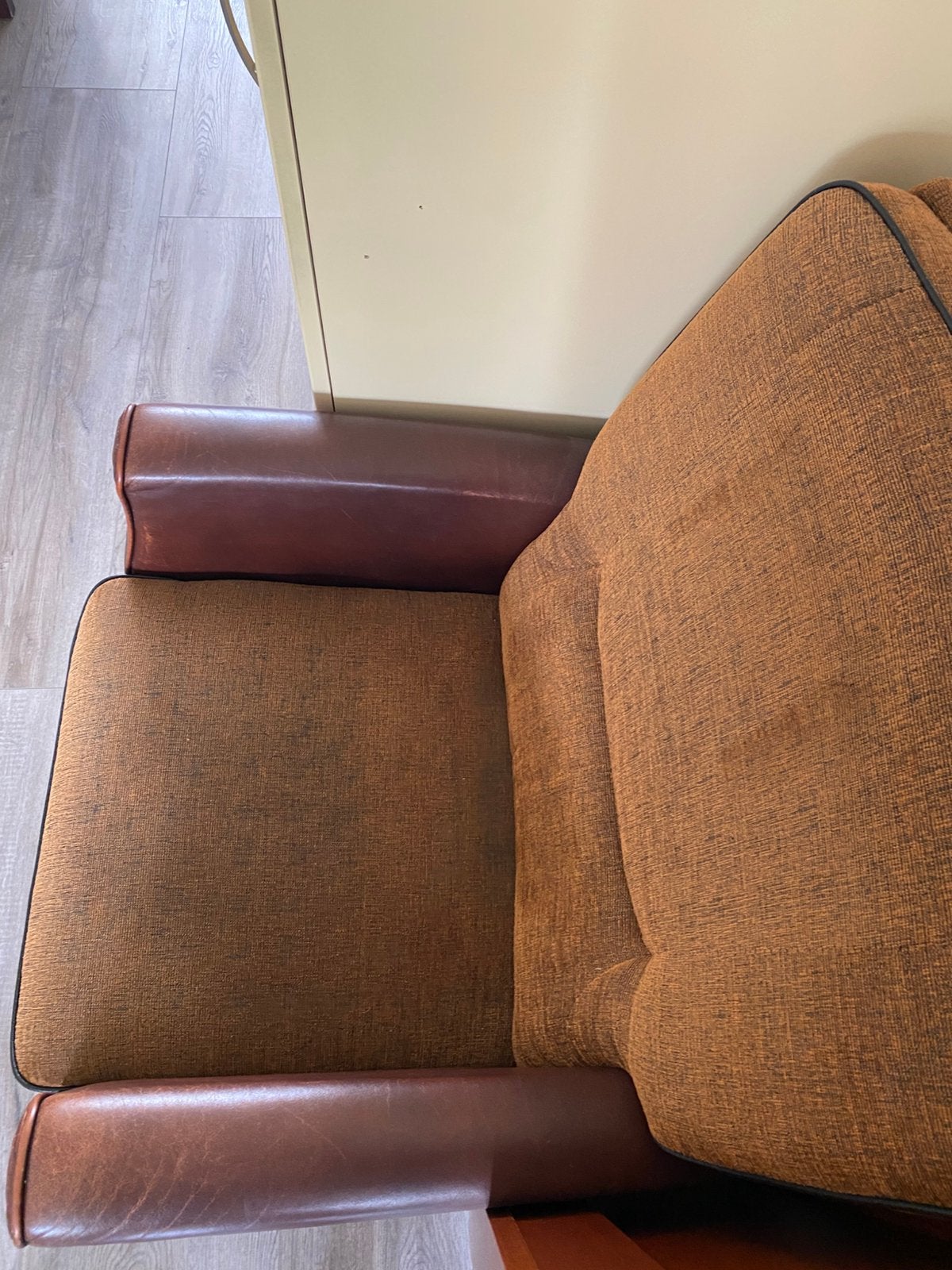Bankstellen bruin, Ophalen, Gebruikt, 150 tot 200 cm, 75 tot 100 cm