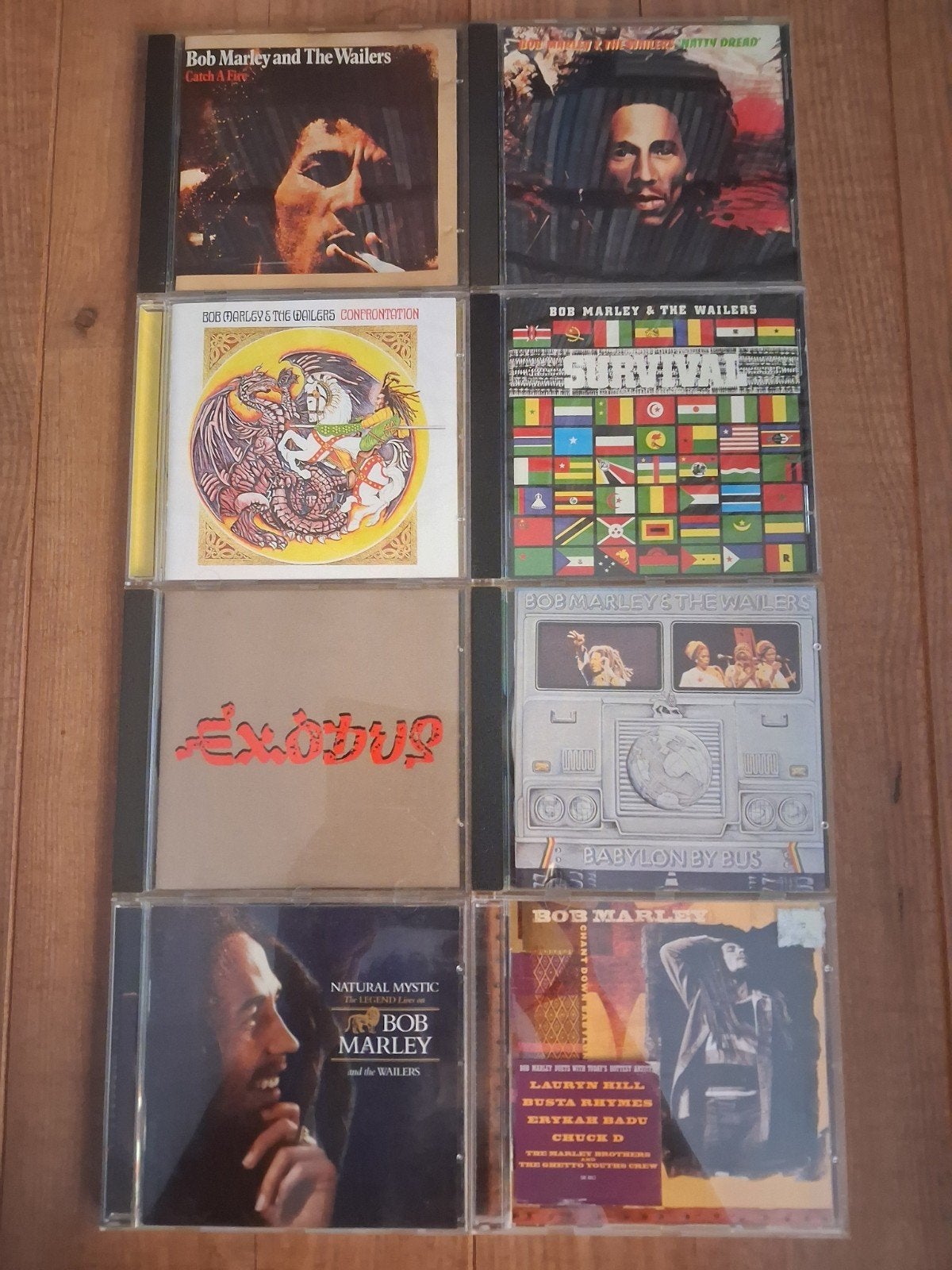Bob Marley & The Wailers CD collectie - 7 albums, Ophalen of Verzenden, Zo goed als nieuw, Album, Inclusief doosje