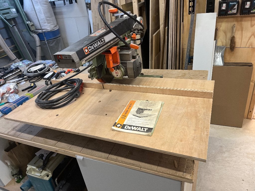 Afkortzaag de walt dw125, Ophalen, Gebruikt, DEWALT, Afkortzaag