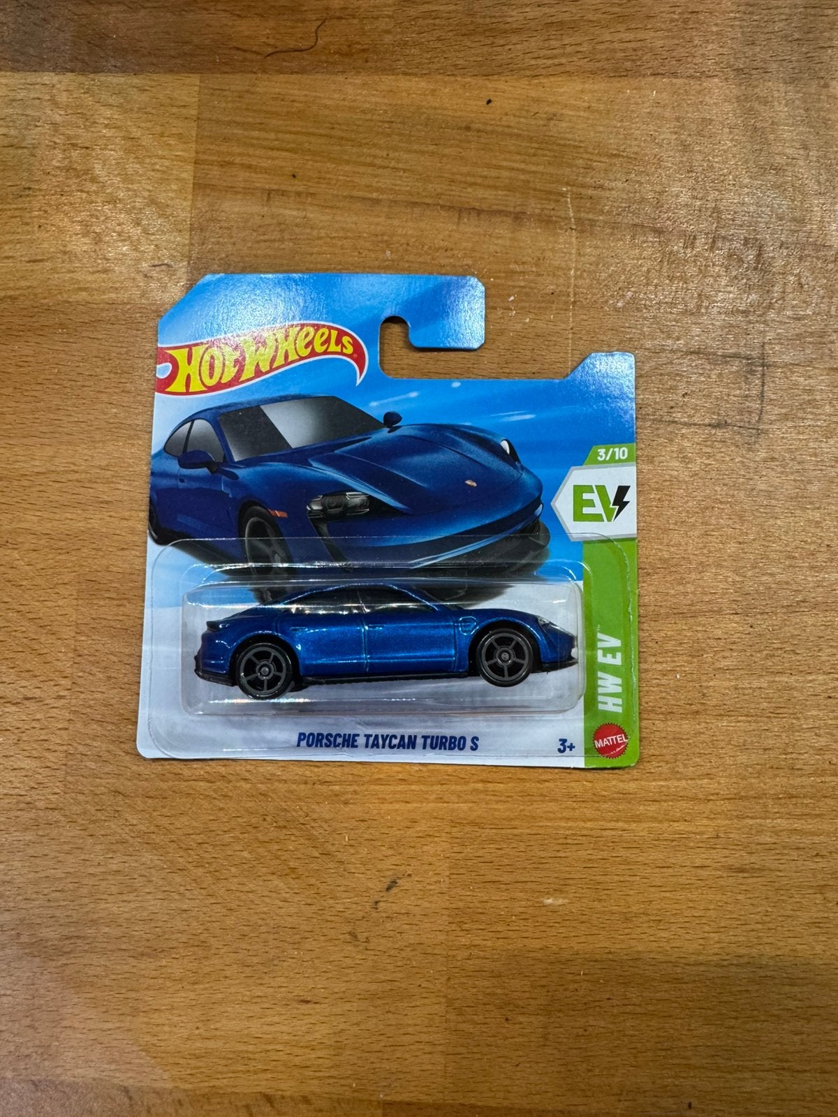 Hotwheels Porsche Taycan Turbo S, Hobby en Vrije tijd, Ophalen of Verzenden, Zo goed als nieuw, Auto