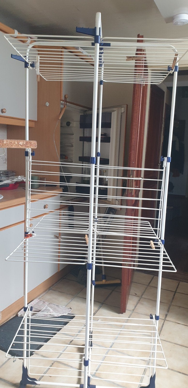 Tekoop  wasrek, Tuin en Terras, Droogmolens en Wasrekken, Ophalen, Zo goed als nieuw, Wasrek