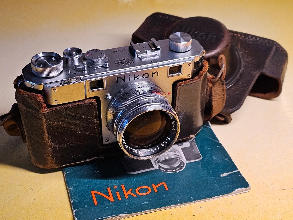 Nikon S Rangefinder & 5cm f/1.4, Audio, Tv en Foto, Verzenden, Zo goed als nieuw, Compact, Nikon
