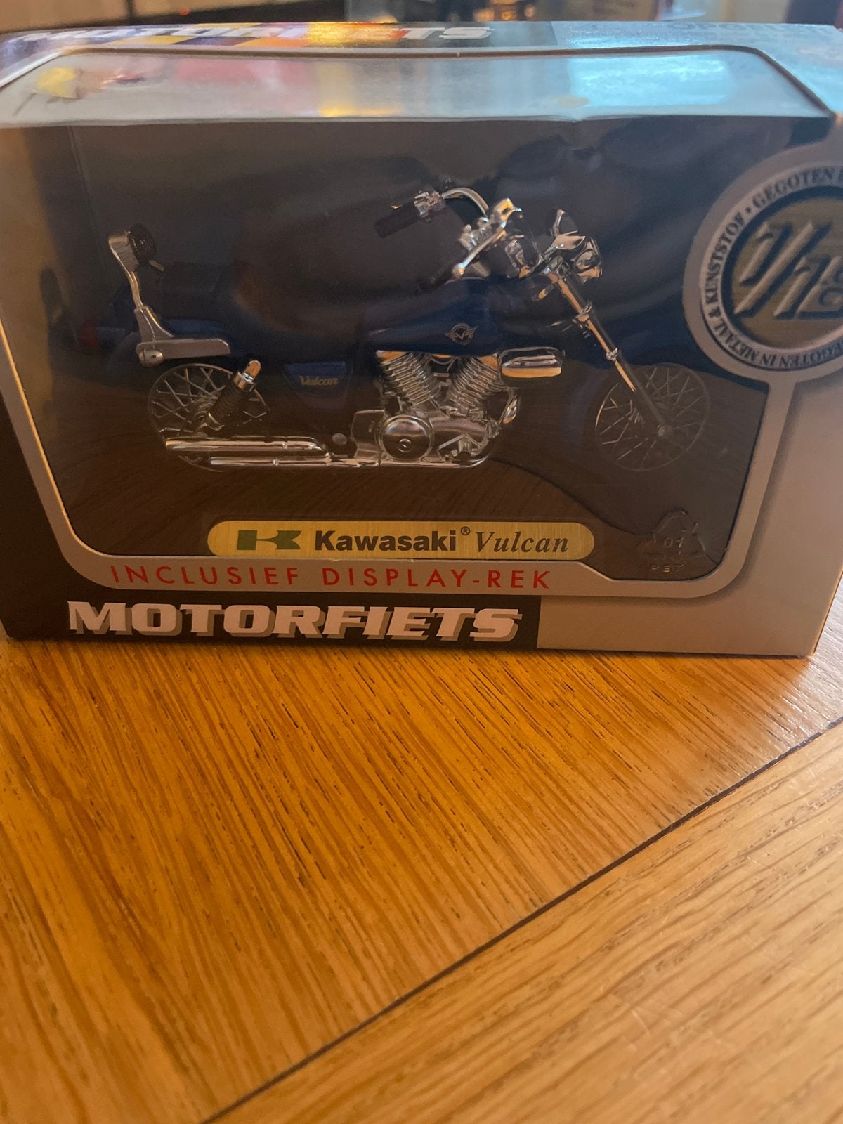 Kawasaki Vulcan Motorfiets Model met Display-rek, 1:50 of kleiner, Overige typen, Nieuw, Ophalen