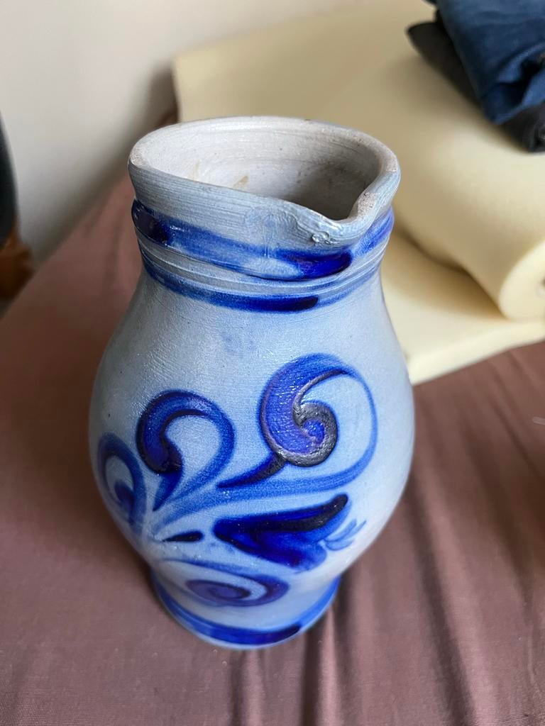 Oude Keulse Schenkkan - Delfts Blauw Melkkan, Antiek en Kunst, Ophalen