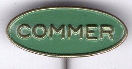 Commer zilverkleurig vrachtwagen/bussen speldje ( D_211), Ophalen of Verzenden, Zo goed als nieuw, Transport, Speldje of Pin