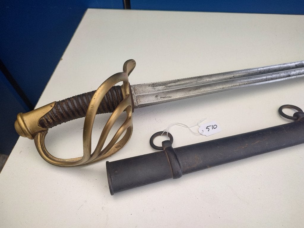 Sabel # 510 - Frankrijk - Cavalerie Klingenthal 1891, Verzamelen, Verzenden, Landmacht, Overige gebieden, Zwaard of Sabel