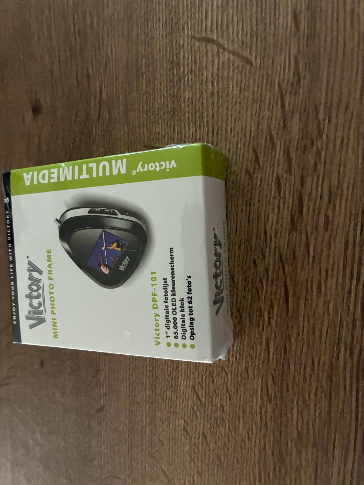 Victory DPF-101 Mini Digitale Fotolijst - Nieuw in Doos, Audio, Tv en Foto, Overige merken, Nieuw, Klokfunctie, Ophalen of Verzenden