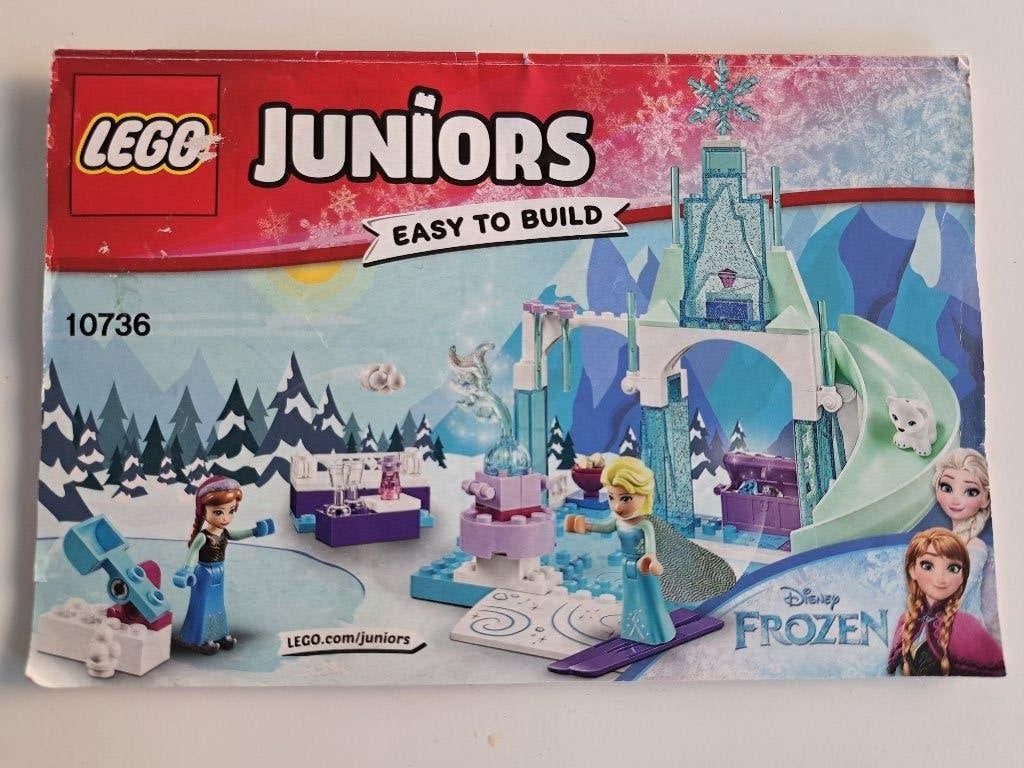 Lego Disney Princess 10736 Anna en Elza's Bevroren Speeltuin, Compleet, Lego, Ophalen of Verzenden, Zo goed als nieuw